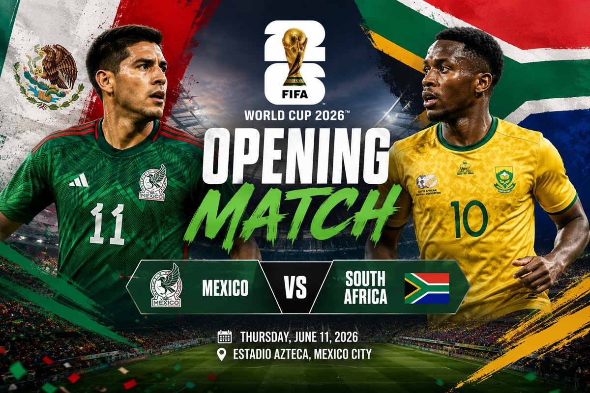 FIFA World Cup 2026 Opening Match: Mex vs SA